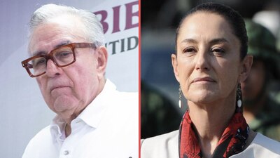 En conferencia de prensa, mostró el mensaje que le mandó a Claudia Shinbaum