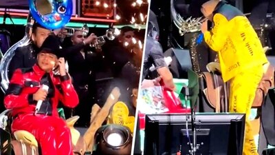 El cantante se encontraba se gira por Jalisco durante el percance en una presentación