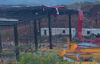 Ataque destruye peaje en Cali, Colombia, un día después de investidura de Abelardo De la Espriella