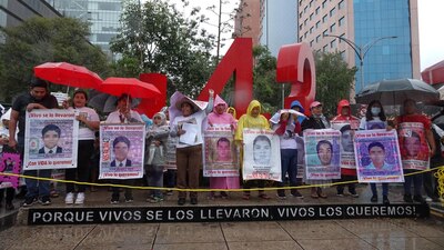 Se tiene pactada una reunión de los padres de los normalistas y el gobierno federal