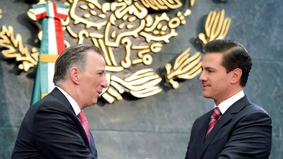 José Antonio Meade dejó la Secretaría de Hacienda y Crédito Público, informó el presidente Peña Nieto