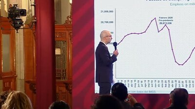 Destacó que el peso no ha sufrido una depreciación