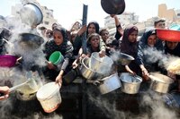 ONU declara oficialmente hambruna en Gaza; la primera en Medio Oriente