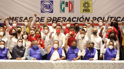 Los priistas locales destacaron el trabajo realizado por la alianza "Va por Hidalgo"