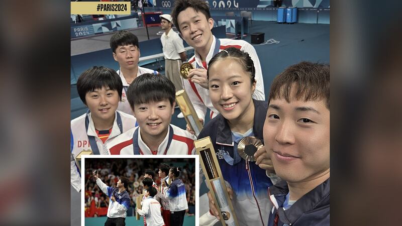 ¡Histórico! Deportistas olímpicos de Norcorea, Surcorea y China se toman selfie