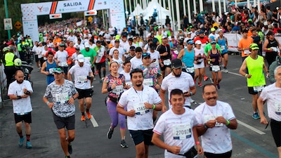 El evento deportivo recorrerá zonas históricas e icónicas de la capital mexicana