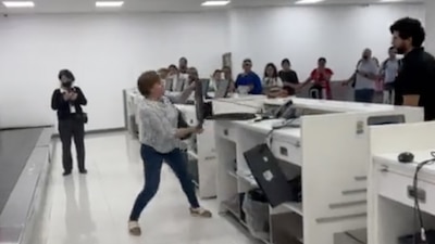 Todo fue captado en video