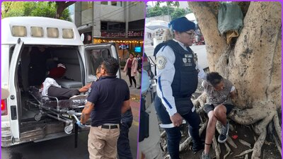 A la víctma una mujer se le acercó y, sin mediar palabra, la hirió con un cuchillo en la espalda