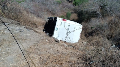 Los heridos fueron trasladados a hospitales cercanos