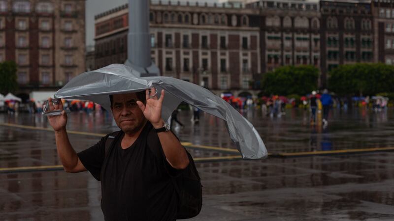 Mal clima amenaza la noche del Grito de Independencia en CDMX