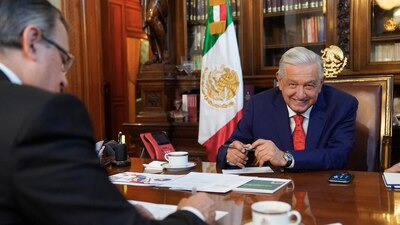 López Obrador detalló que la conversación con Biden duró cerca de una hora