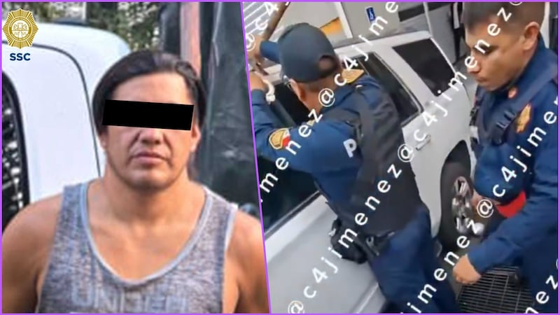 Detienen a hombre en CDMX tras dejar encerrados a sus perros en camioneta; uno murió de calor