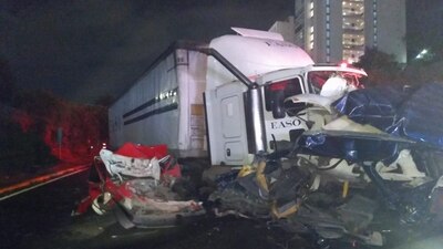 Los hechos ocurrieron en el kilómetro 14.5 de la autopista con dirección CDMX