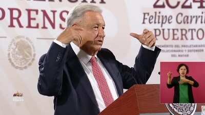 El mandatario mexicano reprobó la conducta de Estados Unidos al detener la exportación de aguacate