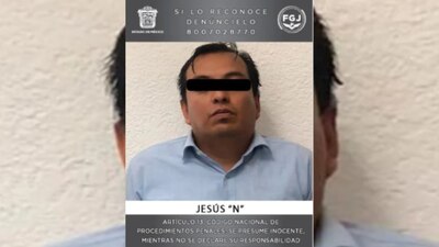 Hace unos días, Jesús 'N' fue vinculado a proceso por el delito de extorsión