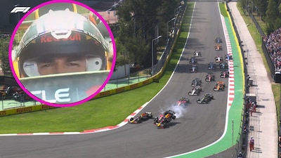 Partiendo quinto en la parrilla, 'Checo' Pérez tuvo un arranque impresionante