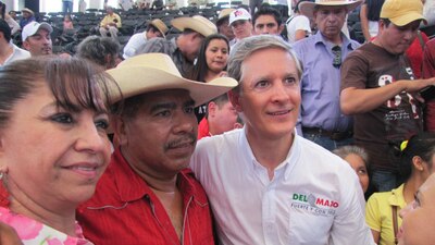 Del Mazo visitó uno de los rincones más alejados del Estado de México