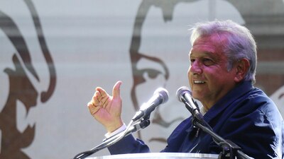 El líder de Morena estuvo 10 días de gira por Estados Unidos