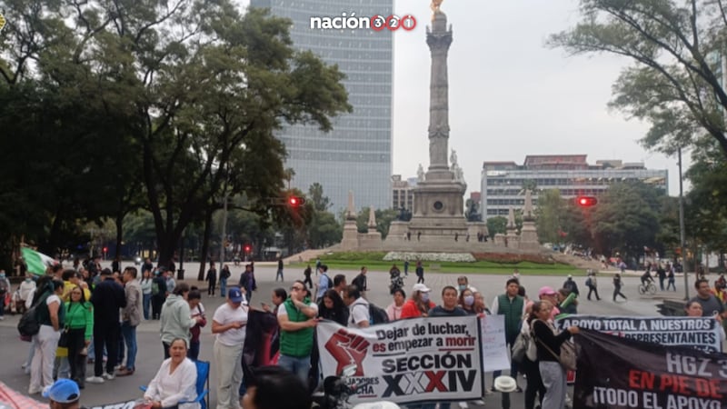 ¿Cerrado del Ángel al Caballito? A esto se debe el caos vial en Reforma