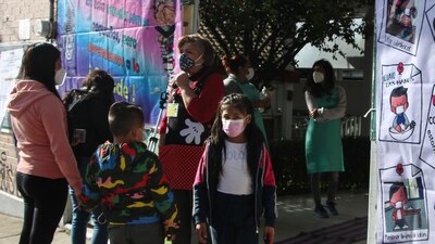 Desde este 7 de junio algunas escuelas en todo el país recibieron a los alumnos que deseaban tomar clases presenciales