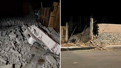 El movimiento telúrico dejó daños estructurales