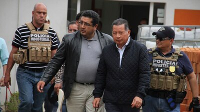 Flavino Ríos fue detenido este 12 de marzo cuando salía de su domicilio, ubicado en un fraccionamiento de Xalapa, Veracruz