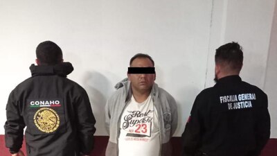 El presunto feminicida fue capturado mediante una orden de aprehensión en Neza.