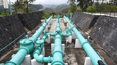 Fue reparado debido a una fuga de agua en la planta de bombeo 5
