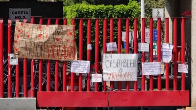 La institución informó que no procederá en contra de los alumnos que protestaron