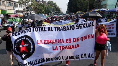 Las manifestantes reclamaron que en lo que va del año, al menos 15 mil trabajadoras han sido agredidas
