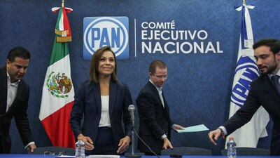 Josefina Vázquez Mota ofreció conferencia de prensa para presentar su plan de seguridad para el Edomex