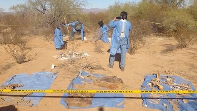 En el lugar trabajan ya peritos de la Agencia Ministerial de Investigación Criminal