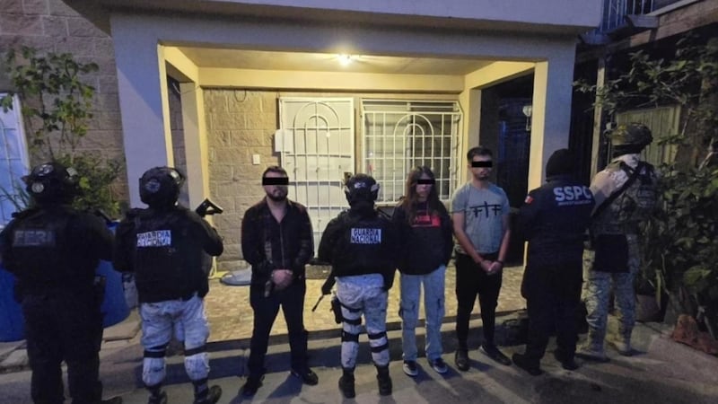 Detienen a 5 presuntos integrantes del Cártel de Sinaloa, en Tijuana