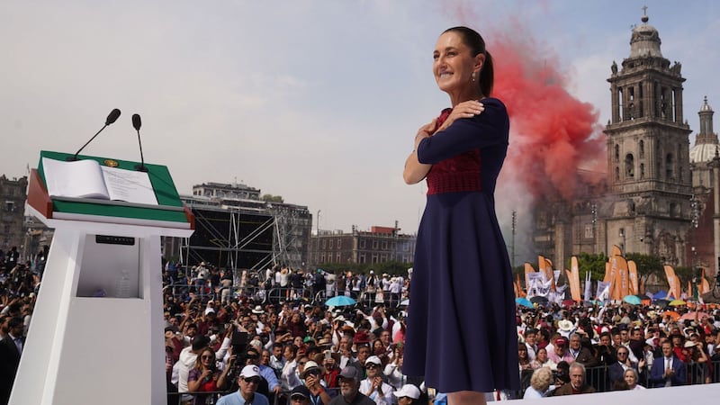 Sheinbaum descarta que hubiera acarreados en la marcha por los 7 años de la 4T
