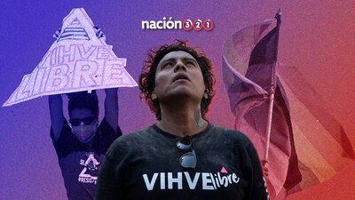 En 2019 comienza su activismo a favor de las personas con VIH