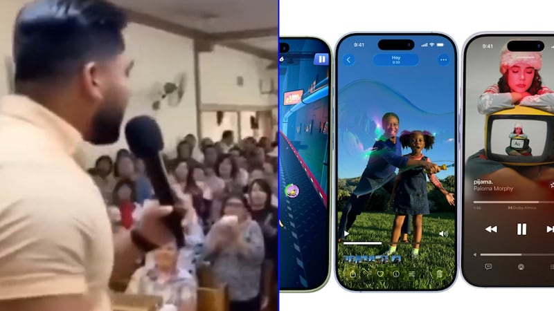 VIDEO: Pastor pide a creyentes que cooperen para comprarse dos Iphone 17 Pro Max