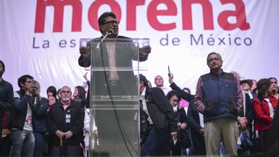 Yeidckol Polevnsky aseguró que Ricardo Monreal no se irá a otro partido político