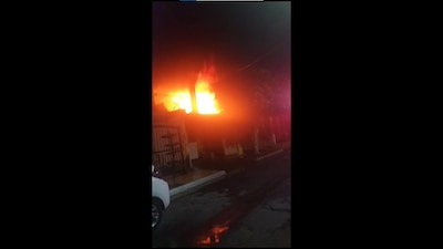 En el incidente no se registraron heridos, pero se tuvo que cerrar la calle