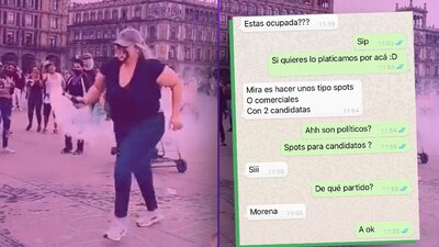 “Claro, déjame apoyo al gobierno que nos gaseó, al que tiene un candidato violador", escribió la mujer