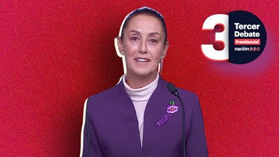 Dijo que al tercer debate va a generar propuestas no a pelear como el PRIAN