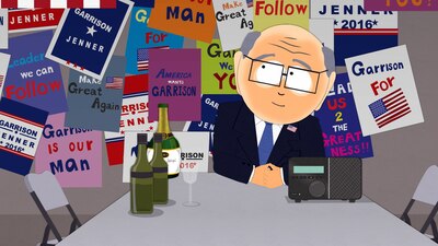 La sátira política estuvo presente en la industria del entretenimiento.