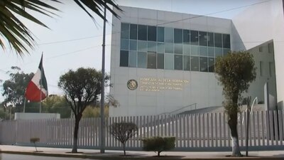 El edificio que alberga al Consejo de la Judicatura Federal