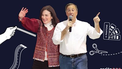 Meade y Juana Cuevas, ¿una pareja pura?