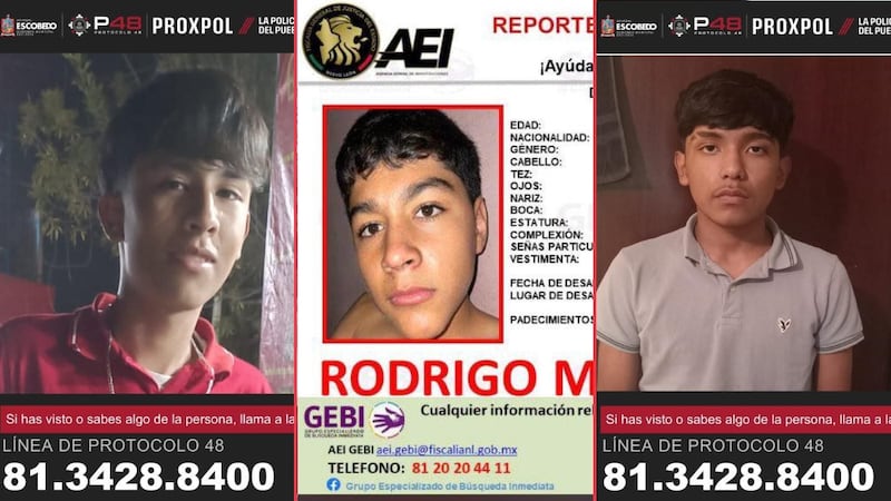 Desaparecen 3 menores en NL; habrían sido reclutados por el crimen, mediante TikTok