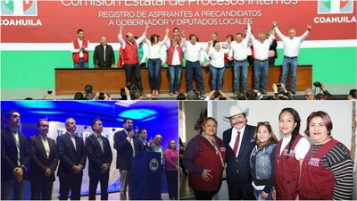 Las elecciones coahuilenses ya están en marcha con la presentación de aspirantes al Ejecutivo