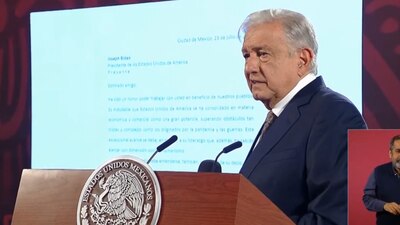 El mandatario mexicano reconoció la labor de Joe Biden como presidente de Estados Unidos