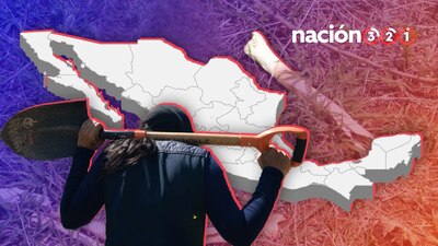 Entre 2020 y 2022 se registraron mil 134 fosas clandestinas con dos mil 314 cuerpos