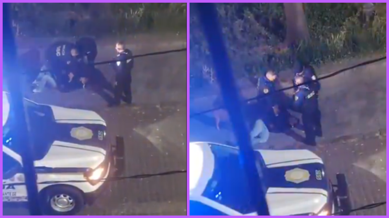 VIDEO: Detienen a 3 policías de la SSC por homicidio de un joven que paseaba a su perro