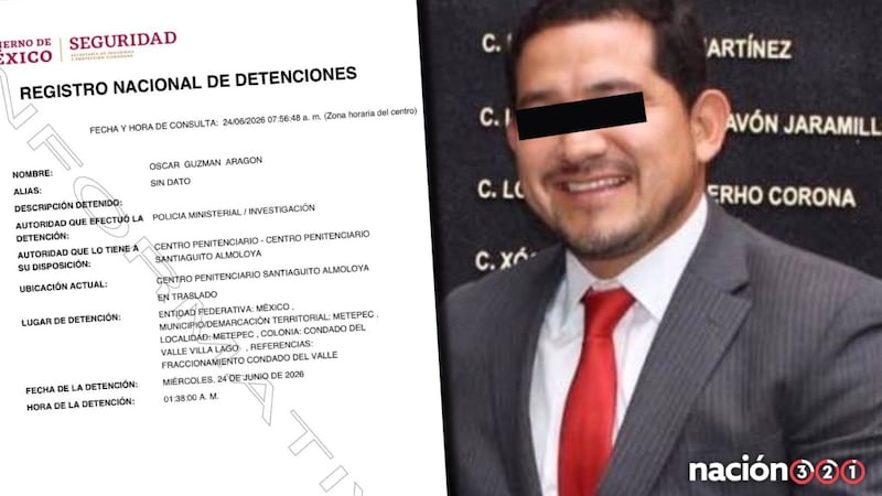 Detienen a exfuncionario de Alfredo del Mazo Maza, exgobernador del Edomex