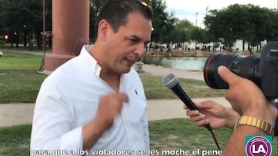 Además de mutilarle las manos a corruptos, él propone mutilarle el pene a violadores.